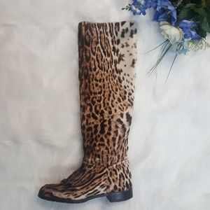 Stuart Weitzman Leopard Boots